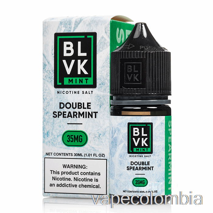 Vape Kit Completo Doble Menta Verde - Sales De Menta Blvk - 30ml 35mg